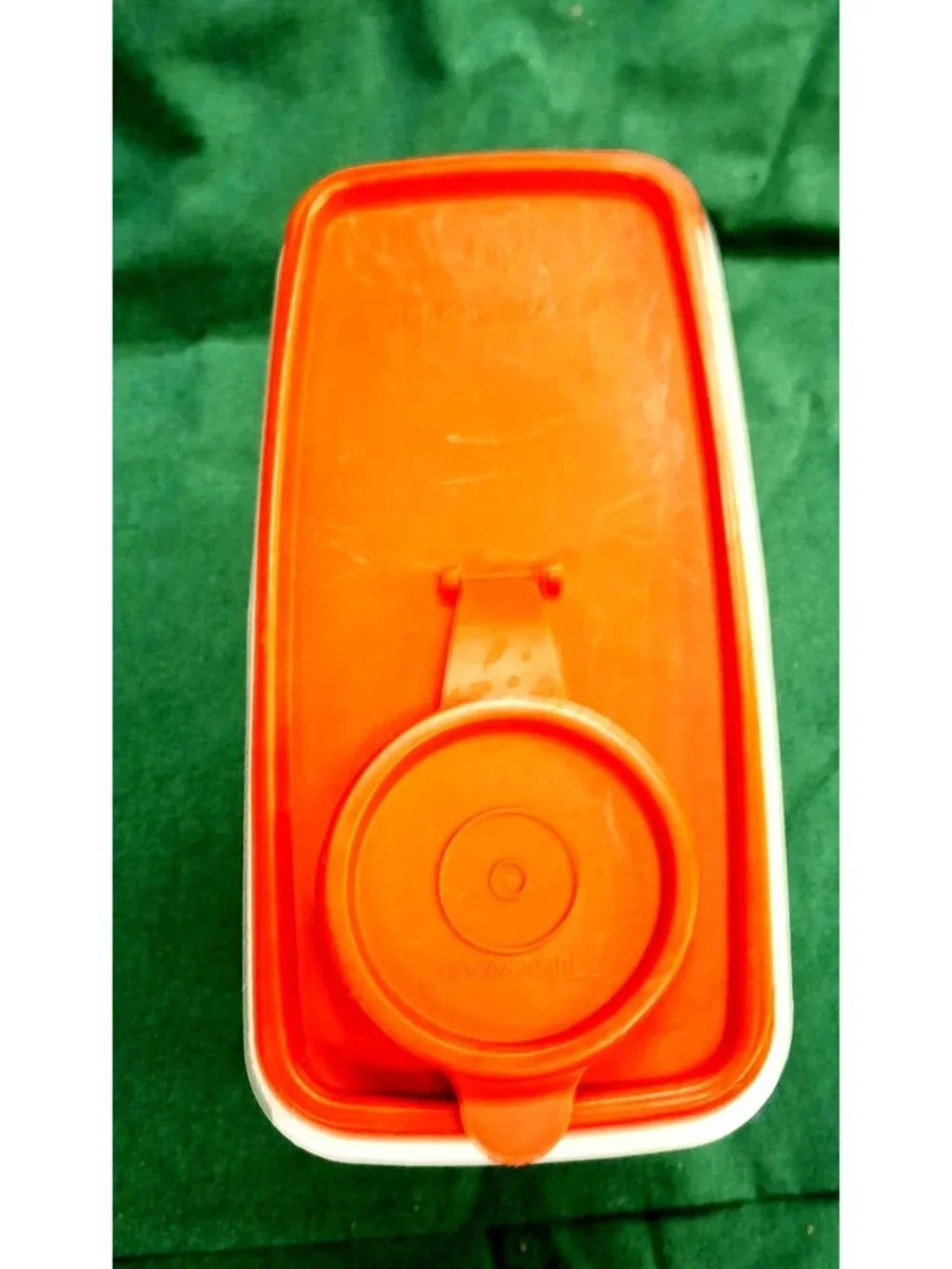 Tupperware Cereal Keeper 20 Cup Storage Container #1588 With Red Flip Top Lid Ma
